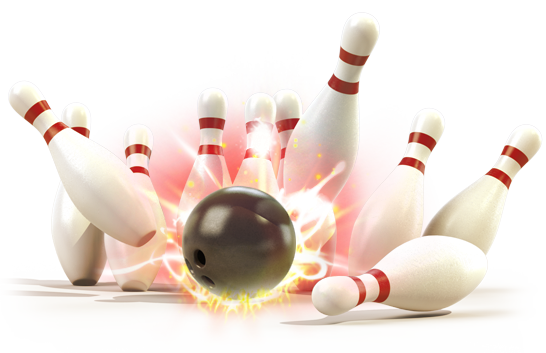 Bowling Strike Png Hd (white, lavender, silver, black)