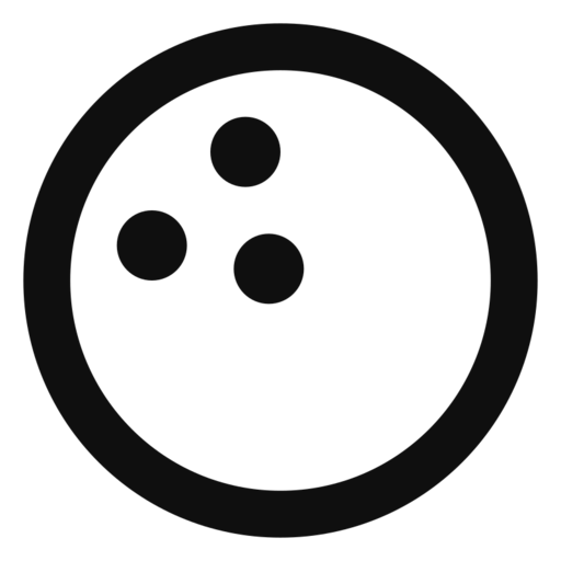 Bowling Free Transparent Png Icon Download (black)