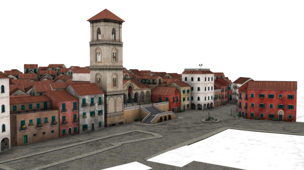 Town Png Pic (black, gray)