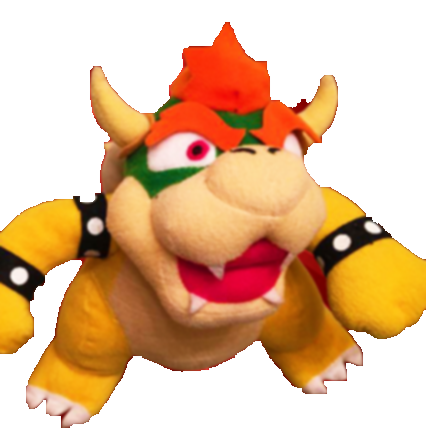 Bowser Png Photo (gold, black, pink)