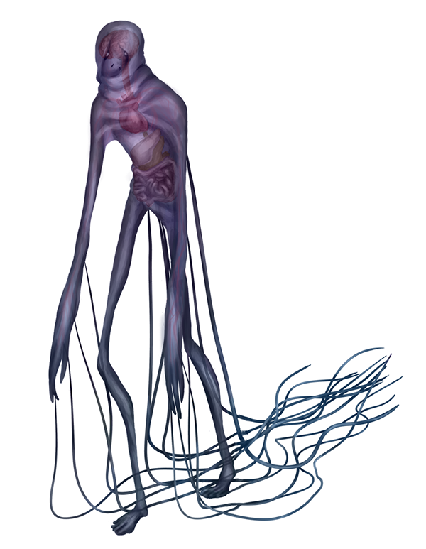 Box Jellyfish Png File (black)