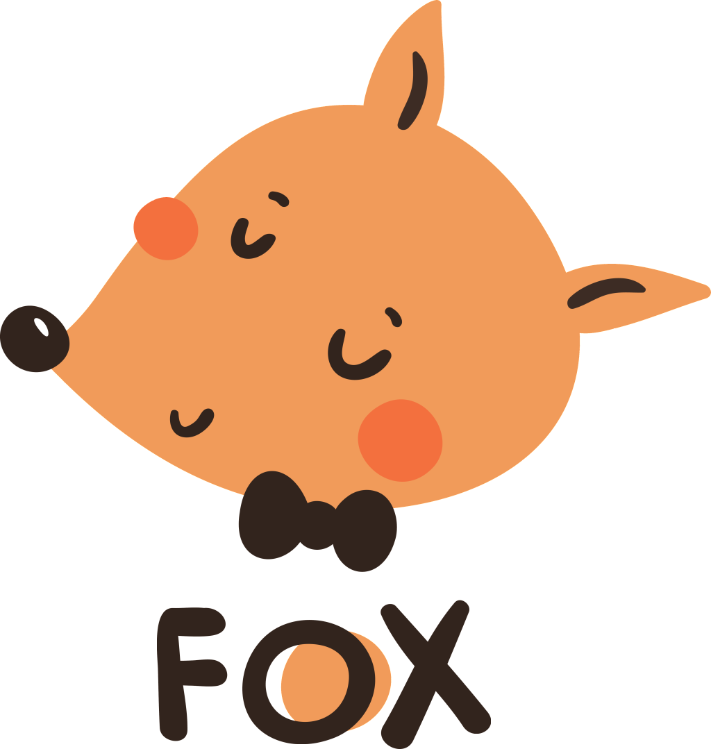 Fox Vector Face Png Photos (salmon, black, chocolate, white)