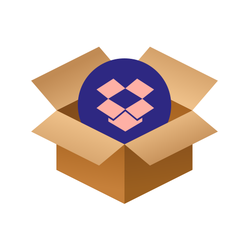 Box Dropbox Icon Free Nobackground Png Icon Download (pink, salmon, black, indigo)