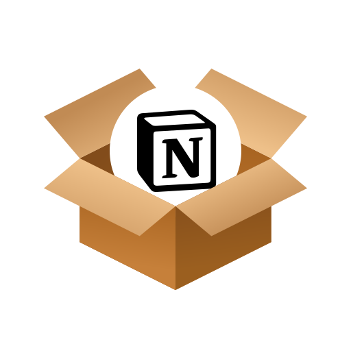 Box Notion Icon Free Transparent Png Icon Download (salmon, black, white)