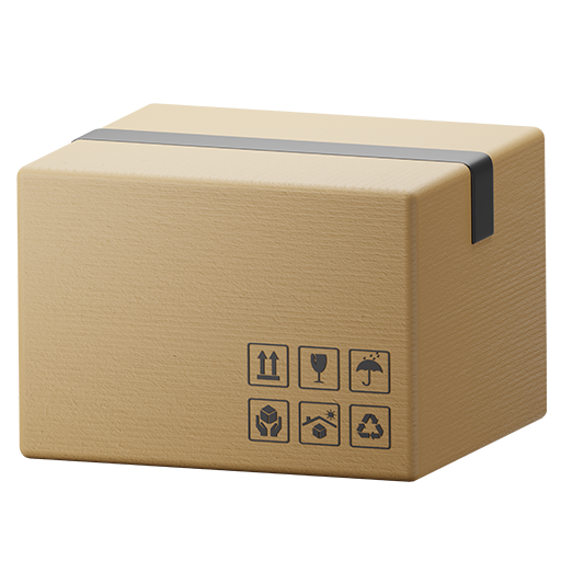 Box Parcel Icon Free Nobackground Png Icon Download (pink, gray, white)