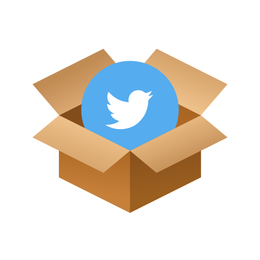 Box Twitter Icon Free Nobackground Png Icon Download (silver, salmon, black, white)