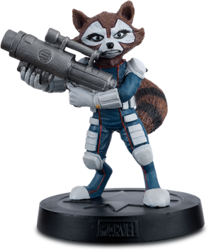 Toy Rocket Raccoon Png Image (indigo, black)