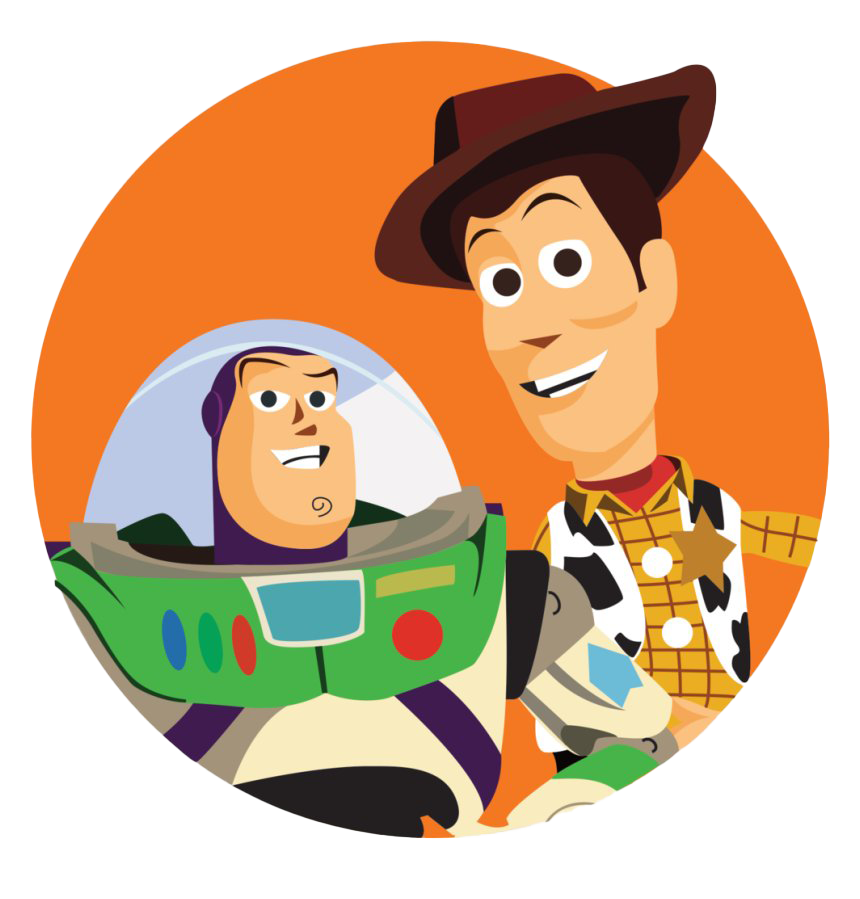 Toy Story Movie Png Image (chocolate, gray, white, silver, salmon)