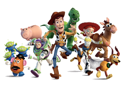 Toy Story Png File Download Free (black)