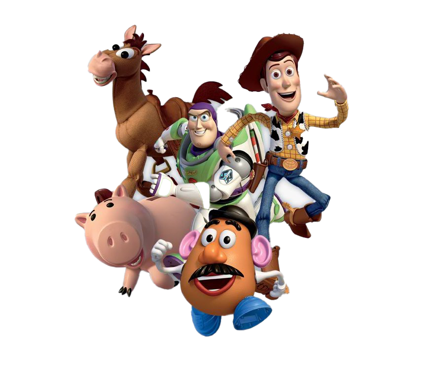 Toy Story Png Picture (black, gray, white)