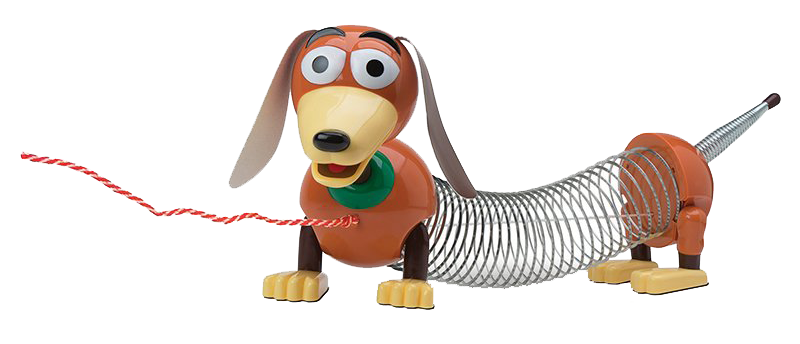 Toy Story Slinky Dog Png Picture (silver, white)