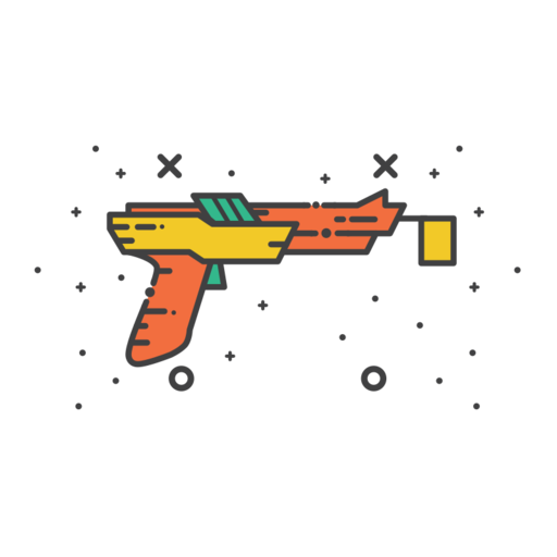 Toy Gun Free Transparent Png Icon Download (chocolate, black, gold)