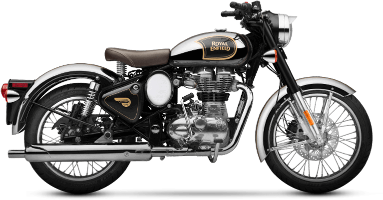 Royal Enfield Transparent Png (black)