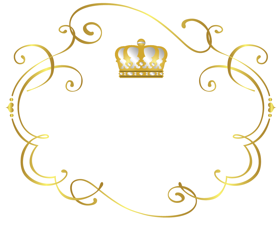 Royal Frame Png Image (gray)