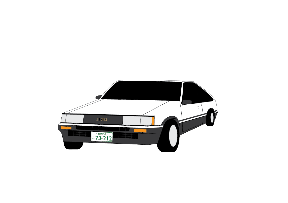 Toyota Ae86 Png Free Download (indigo, black, lavender, white)