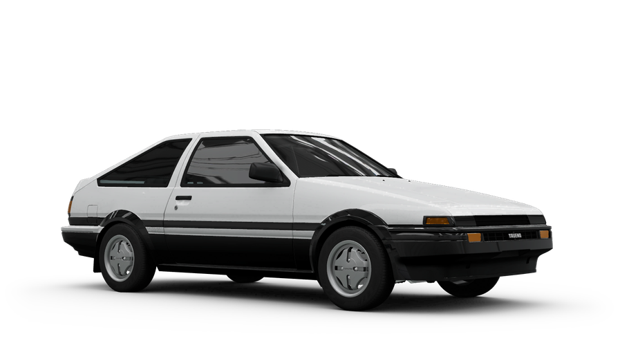 Toyota Ae86 Png Transparent (black)