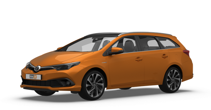 Toyota Auris Png Image (olive, black, silver)