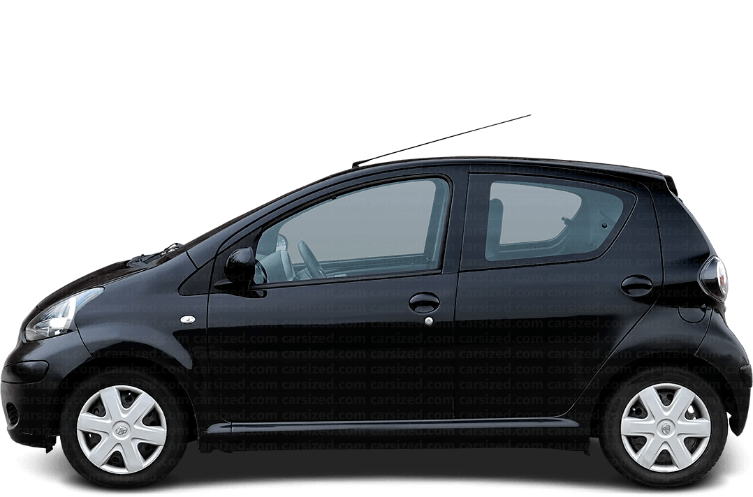 Toyota Aygo Download Png Image (black)