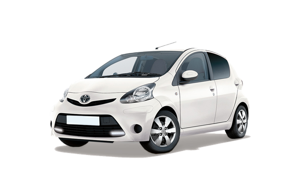 Toyota Aygo Png Isolated File (beige, black, gray, white, silver)