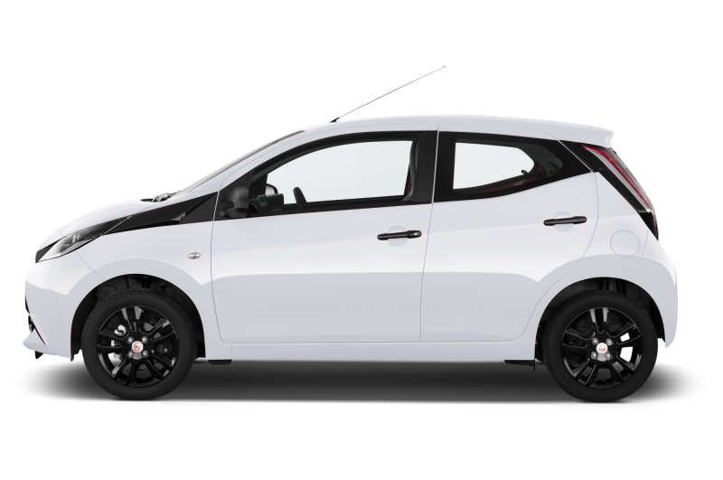 Toyota Aygo Png Pic (black, silver, lavender)