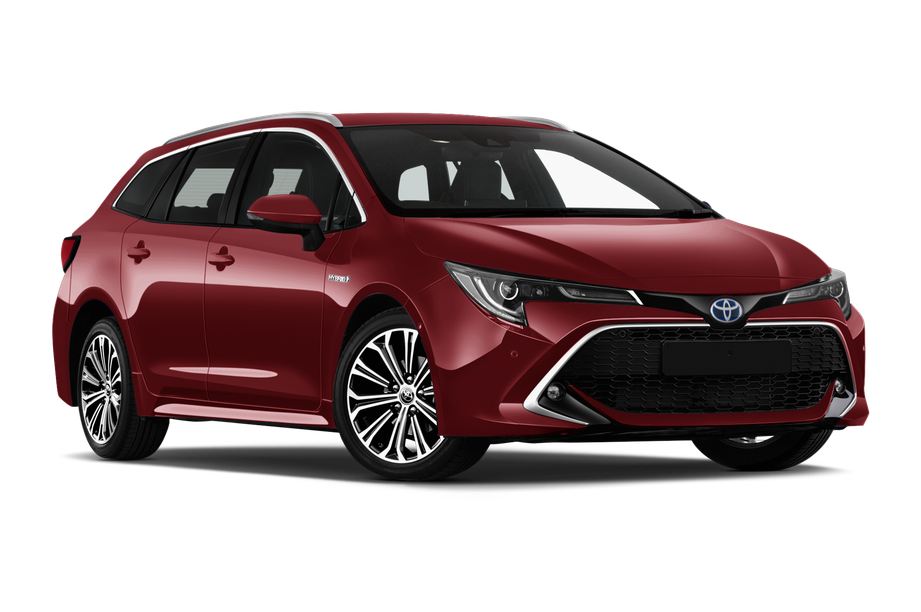 Toyota Corolla Touring Sports Png Image (maroon, black)