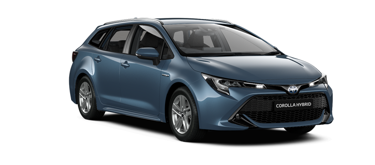 Toyota Corolla Touring Sports Png Isolated File (indigo, black)