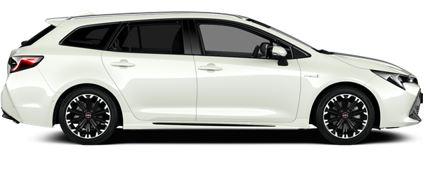 Toyota Corolla Touring Sports Transparent Png (black, beige, white)