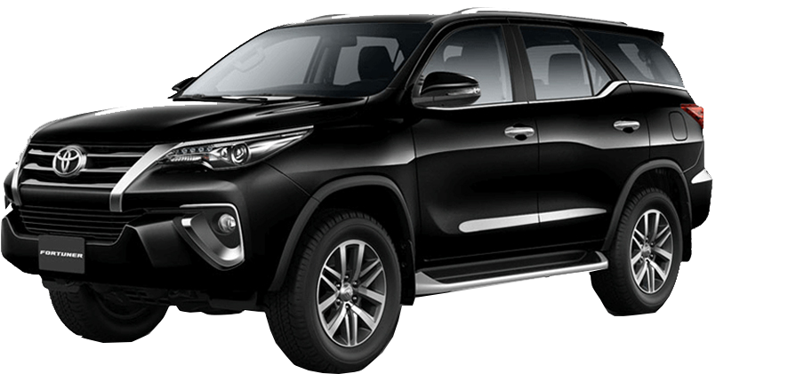 Toyota Fortuner Png Isolated Image (black)