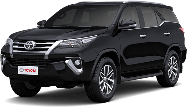 Toyota Fortuner Png Isolated Photos (black)