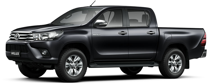 Toyota Hilux Download Png Image (black)