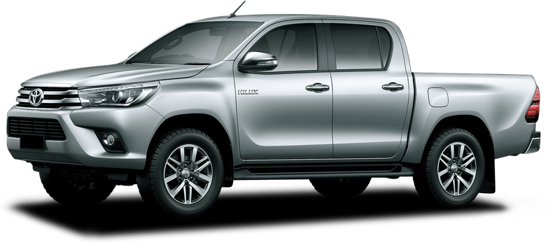 Toyota Hilux Png Isolated File (black)