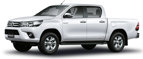 Toyota Hilux Png Isolated Photo (black, lavender)