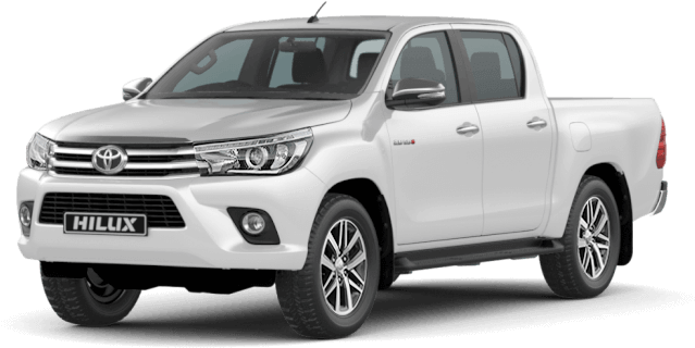 Toyota Hilux Png Pic (black, silver)