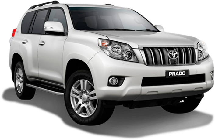 Toyota Land Cruiser Prado Download Png Image (black)