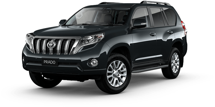 Toyota Land Cruiser Prado Png Free Download (black)