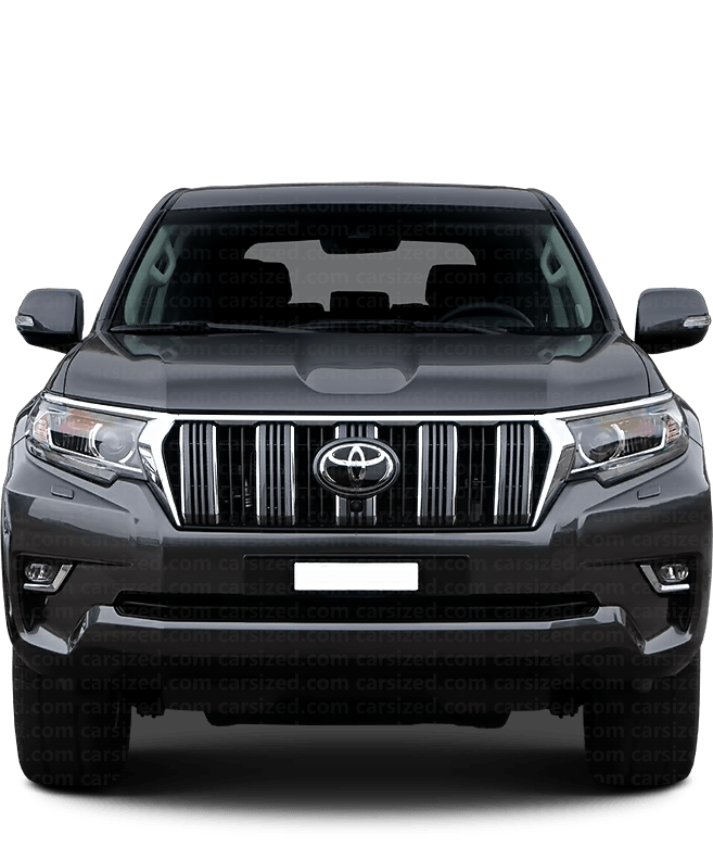 Toyota Land Cruiser Prado Png Isolated Pic (black)