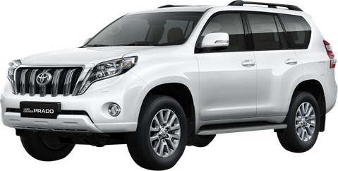 Toyota Land Cruiser Prado Png Photo (black, lavender)