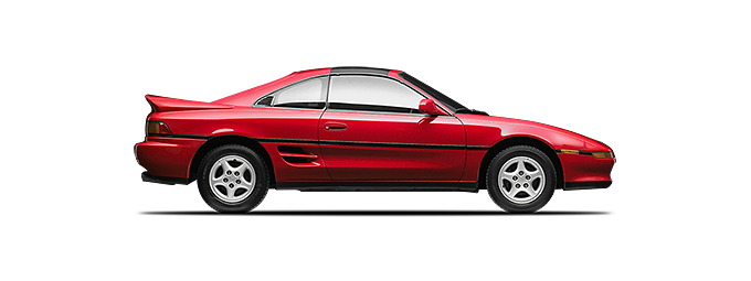 Toyota Mr2 Png Image (lavender, black, gray, white, olive)