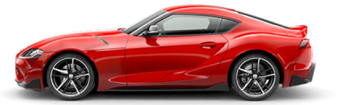 Toyota Supra 2020 Png Isolated File (maroon, black, gray, red)