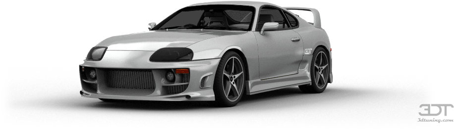 Toyota Supra Png Clipart (black)