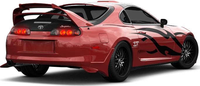 Toyota Supra Png Hd (black)