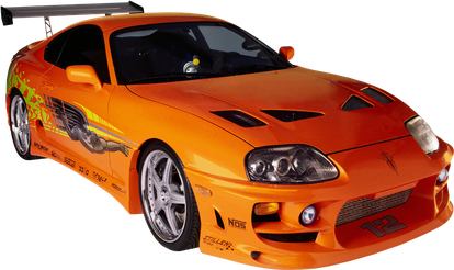 Toyota Supra Png Transparent (maroon, black, orange, chocolate)