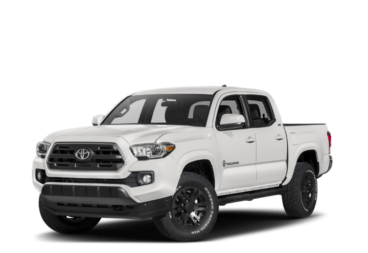 Toyota Tacoma Png Isolated Photo (black, silver)