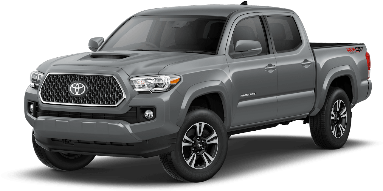 Toyota Tacoma Png Isolated Pic (black, gray)