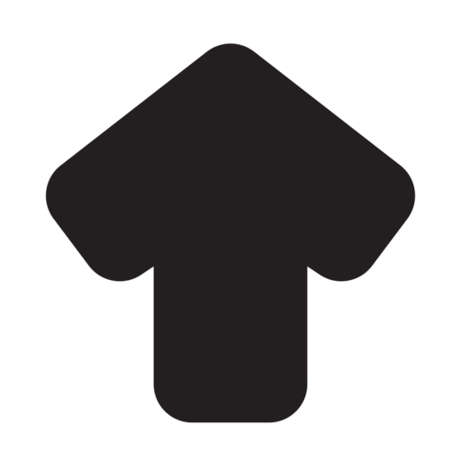 Up Alt Free Transparent Png Icon Download (black)