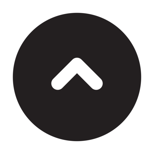 Up Circle Free Png Icon (black)