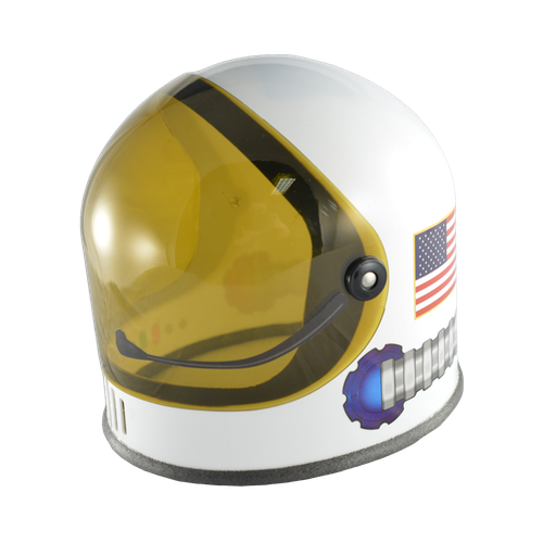 Space Astronaut Helmet Png Image (white, silver, black)