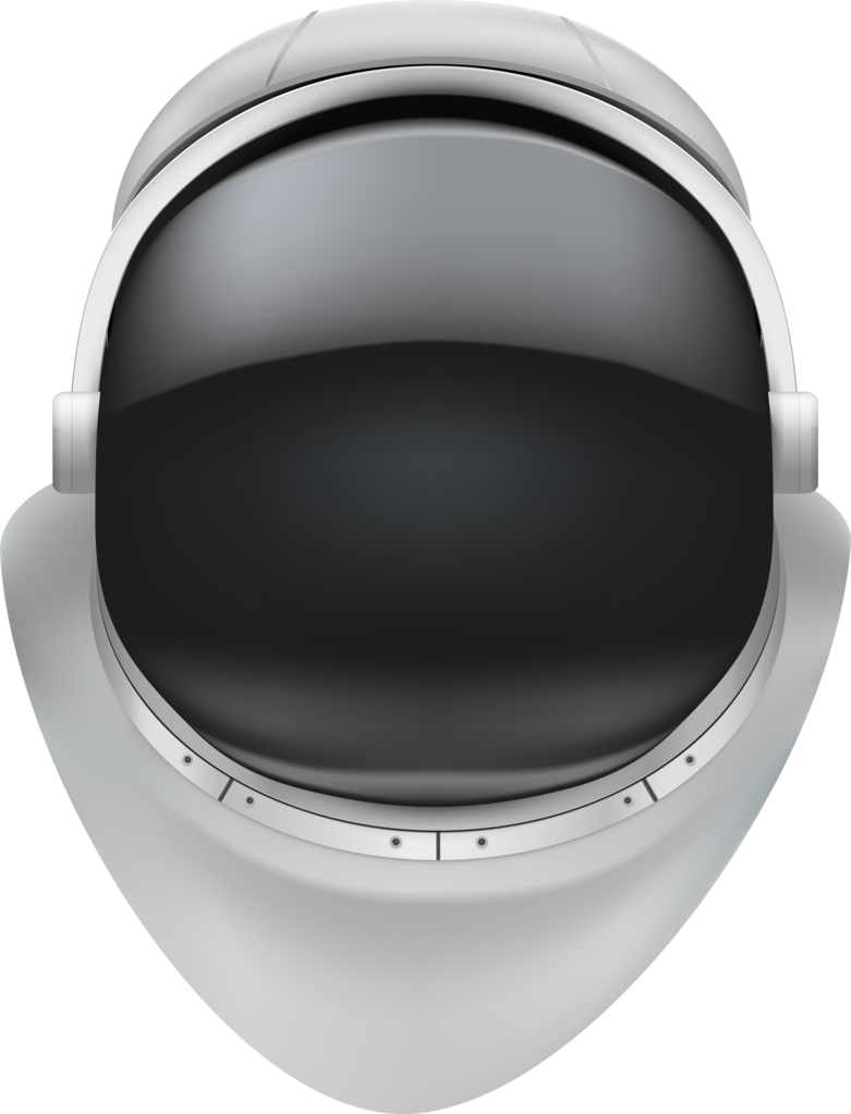 Space Astronaut Helmet Png Transparent Image (gray, black)