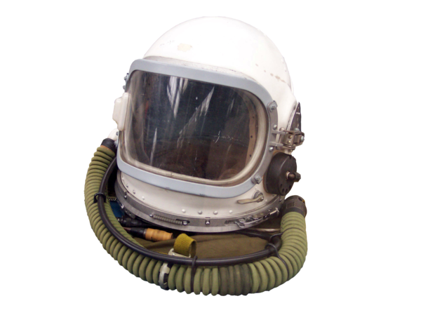 Space Astronaut Helmet Transparent Png (white, black)