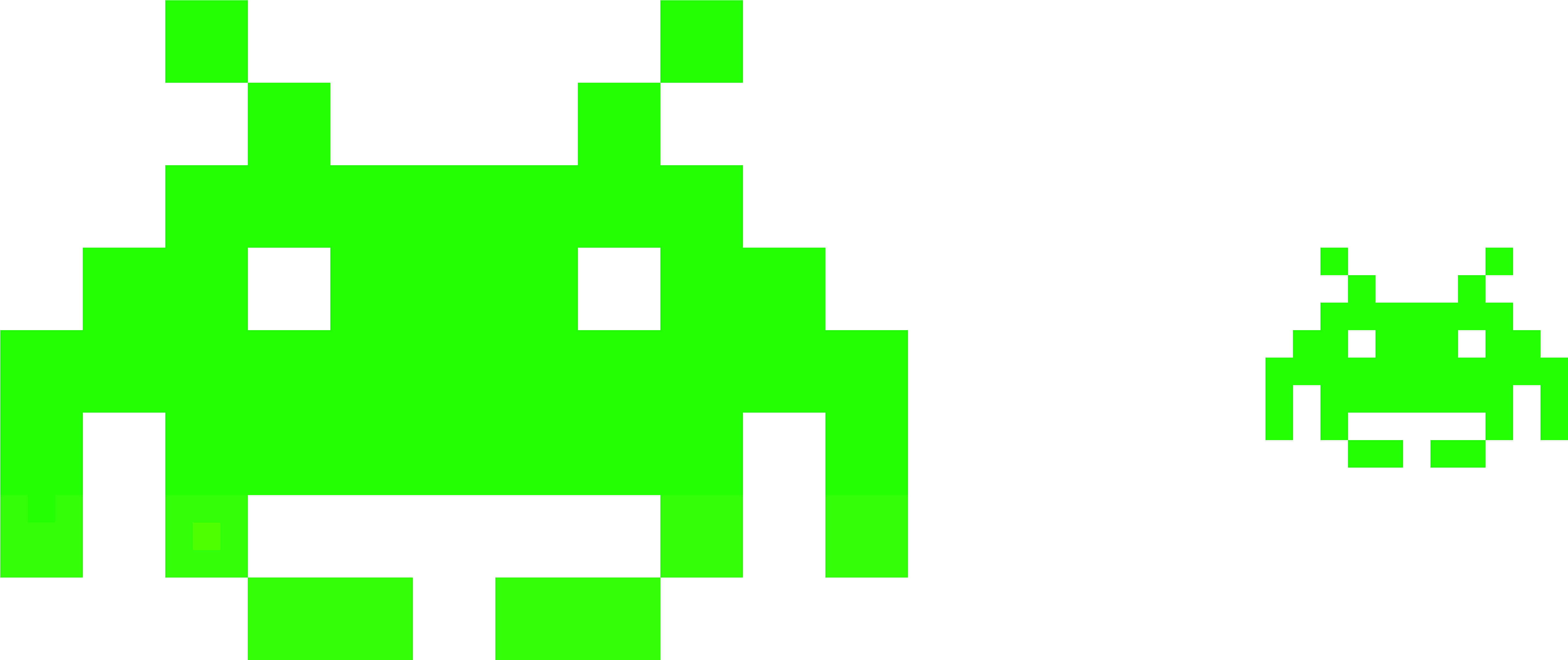 Space Invaders Png Hd Image (black, lime, white, green)